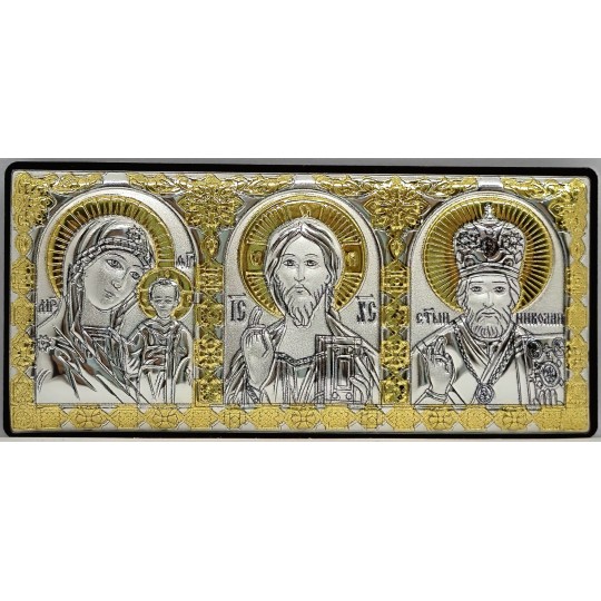 Matka Boża, Chrystus, św. Mikołaj